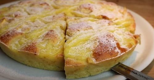 Μηλόπιτα με φανταστική κρέμα, σκέτος αφρός!